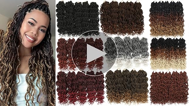 Amazon.com : Goddess Box Braids Crochet Braids Hair with Full